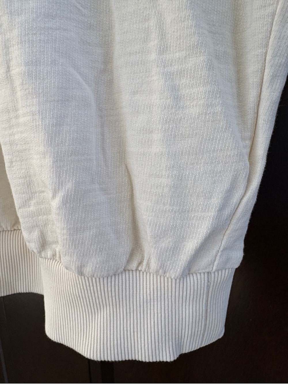 Anthropologie Embroidered Appliqué Sweatshirt Top Oversized XXS - Picture 9 of 11